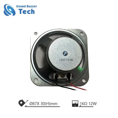 China 3.5 Inch Waterproof Mini Speaker Good Driver Sound 87mm Speaker 16ohm for sale