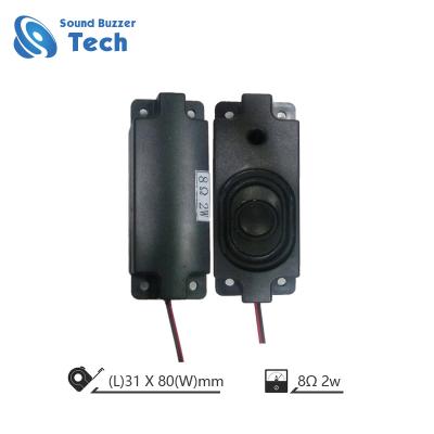 China EZCast Profesional Laptop Speaker 40x28mm 8 Ohm 2W Speaker Box Unit for sale