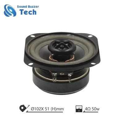 China EZCast 50w power 4 inch 4 ohm woofer speaker for car audio system for sale