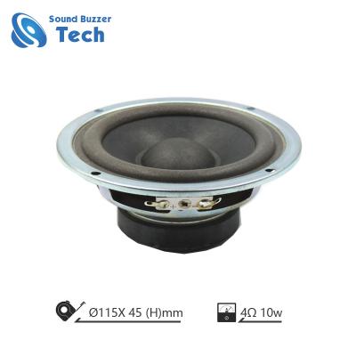 China EZCast 5 Inch Speaker Driver 4ohm 10w Low Frequency Speaker for sale