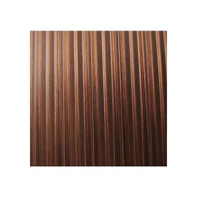 China Suitable for Wall Decoration Stripe 4x8 Panel 201 Matte Brother Ba Stainless Steel Custom Red Bronze Etched Decorative Mirror Plates 304 316 Sheet Hot Rolled for sale