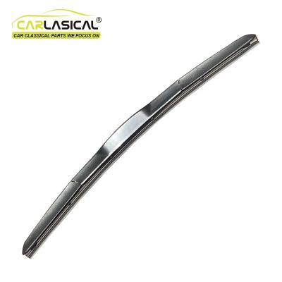 China Flat Wiper Blade Three Sections Type Soft Frameless Auto Wiper With Universal Connector WB-F806 for sale