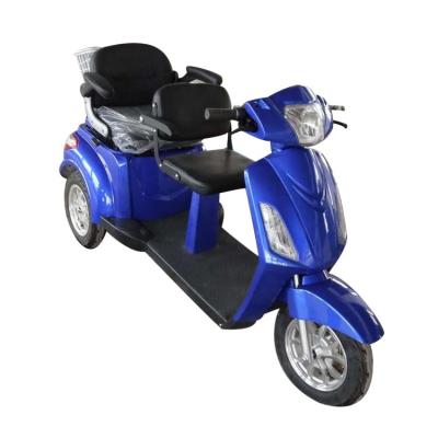 China Double Seat Electric Folding Mobility Scooter Rubber Collapsible Mini Portable Scooter for sale