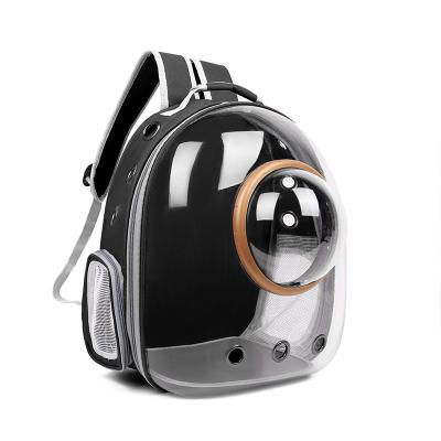 China Pet Manufacturer Transparent Space Capsule Pet Backpack Carrier Cat Bag Pet Stored Backpack for sale