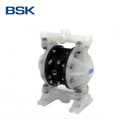 China Automotive Industry TNP Connection Polypropylene 45.3L/Min Flow Pneumatic Diaphragm Pump For Various Fluid for sale