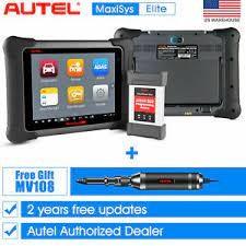 China Autel MaxiSYS Elite J2534 ECU Key EPB Reprogram OBDII Diagnostic Tool+Free MV108 for sale