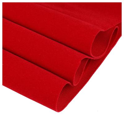 China China Jewelry Gift Bag Fabric Flock Velvet Anti-Static Portable Flocking Cloth for sale