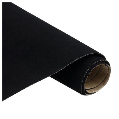 China Jewerllry Box Hot Selling Black Nonwoven Sticky Flocking Fabric for sale