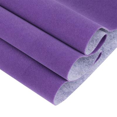 China DIMENSIONAL flock velvet fabric for jewelry box maker for sale