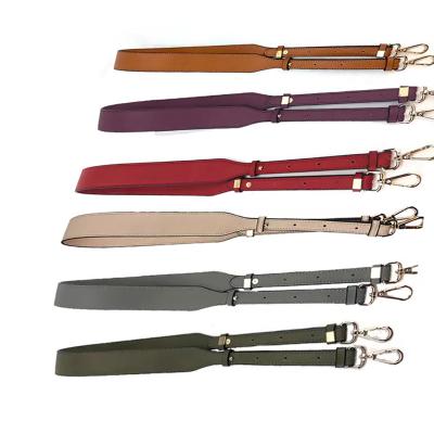 China Purse Customized Color Adjustable Purse Strap Handbag Accessories Leather Shoulder Strap For Bags for sale