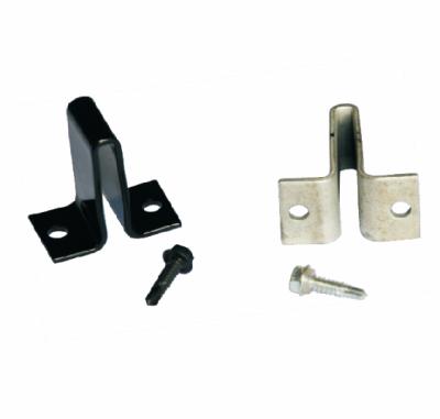 China Industrial Pressed Steel Barrier Bracket / Barrier Clips / Plug-in Barrier Bracket / Rails Bracket for sale