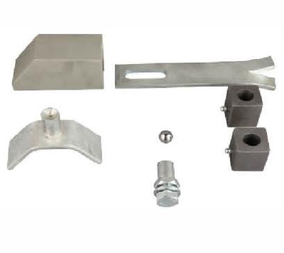 China Easily Assembled Door Hinge Device / Door Clip For Steel Door for sale