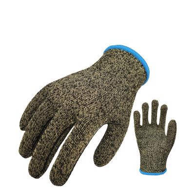 China New Hand Gloves High Temperature Work Safety Anti Scalding Protection Anti Oil Resistant Aramid Fiber Gloves for sale