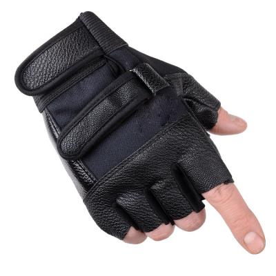 China Anti Slip Male Special Forces Fitness Fighting Half Finger Gloves Outdoor Sports Riding Matches Military Tactical Gloves for sale