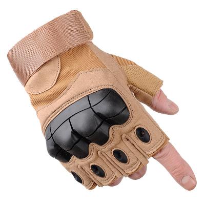 China Anti Slip Army Military Gloves Army Finger Sports Gloves Cycling Half Finger Tactical Gloves for sale