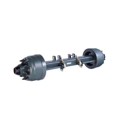 China Used Trailer Truck Super Sale 13 16 18 20 25 Ton Hydraulic Steering Axle For Trailers for sale