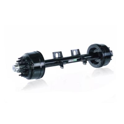 China Used Electric Trailer Truck Brake Axle With Hub And Drum For Trailer Axle for sale