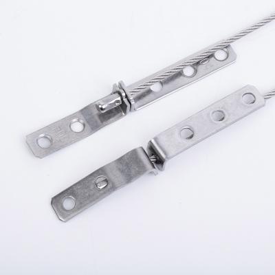 China Manufacturer High Security Open-Out Window Protector Stainless Steel Anti-Drop Rope Hinge Modern Professional Anti-Striker Hinge for sale