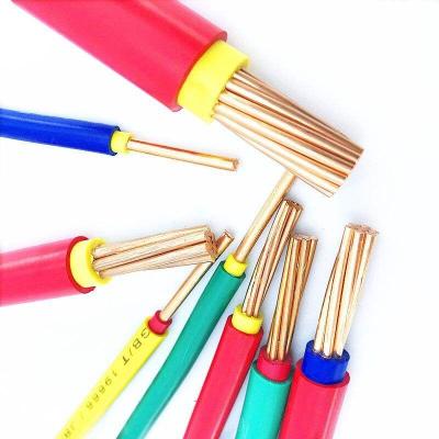 China New Trend Construction Product Sector Cord Cable Copper Core 450/750V Manufacturing Electrical Cables for sale