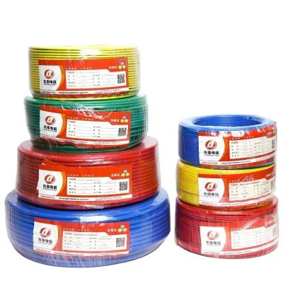 China Factory Building Directly Supply High Quality BV 0.7mm BV/BVR Electrical Wire for House Wiring for sale