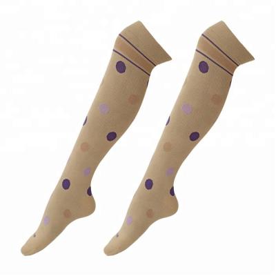 China 15-20mmhg Antibacterial Compression Socks Stockings Unisex Compression Socks for sale