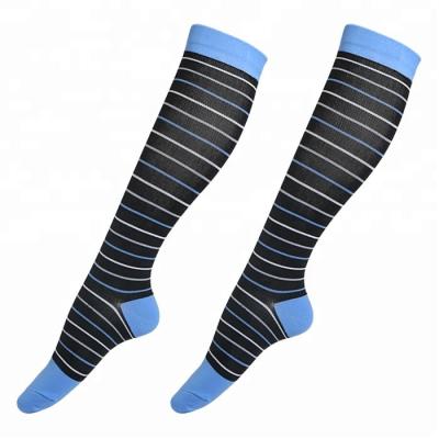 China Antibacterial Custom Nylon Sport Compression Sock for sale