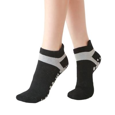 China Anti Slip Antibacterial Soft Silicone Unique Socks Custom Non Slip Women To Grab Yoga Dance Socks For Women for sale