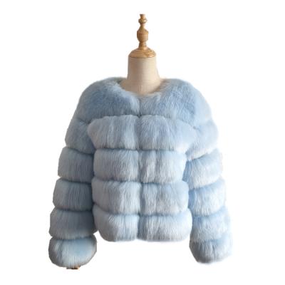 China 2021 Winter Women's Short Luxury Custom Made Style High Quality Short Faux Fur Coat Anti-wrinkle for sale