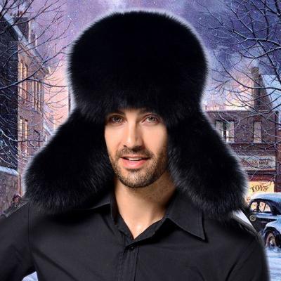 China breathable & Russia Style Winter Fur Hat / Waterproof Women Fashion Silver Fox Hats for sale