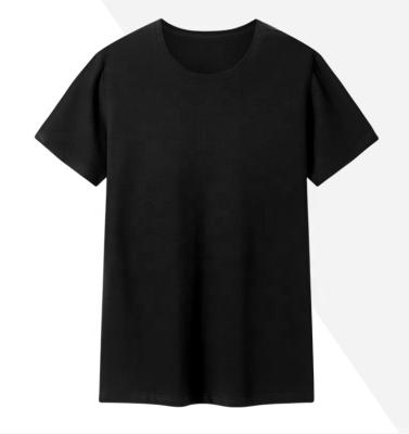 China High Quality Anti-Wrinkle Shortsleeve O-Neck T Shirt Tees For Men 100% Cotton for sale