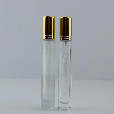 China Personal Care Perfume Bottles 2021 Newest Fashion Design Style Bottle Glass 10ml Popular Aluminum Cover Spray Pump Head Longsheng NC; GUA for sale