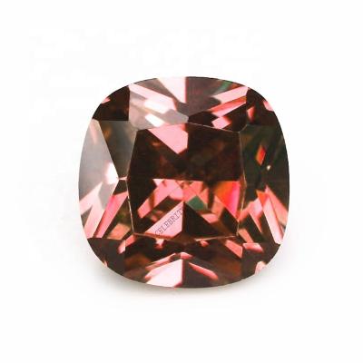 China Color Set or Wholesale Cut Round Cushion China Fire Machine Stones Synthetic Zircon Garnet Gemstone for Sale for sale