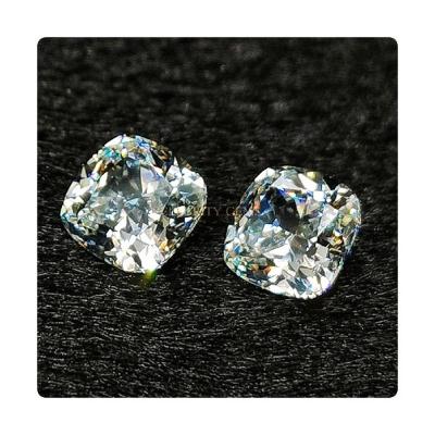 China 5A CZ Gemstone Cushion Cut Loose Synthetic White Cubic Zirconia Price For Jewelry for sale