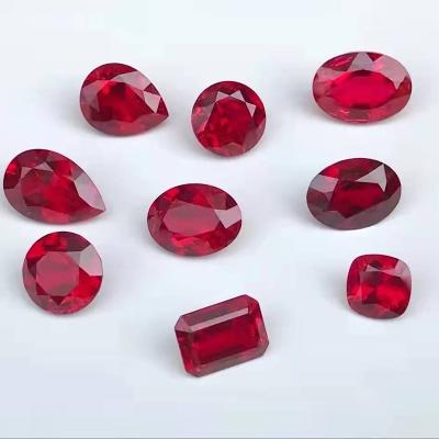 China Color Game or Wholesale Stone of Fire Ruby Gemstone Pigeon Blood Ruby Developed by Loose Lab Mozambique for Ruby Jewelry for sale