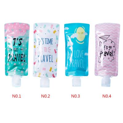 China Portable Squeeze Moisture Proof Storage Container Lotion Travel Bag Refillable Shampoo Liquid Soap Wash Cream for sale