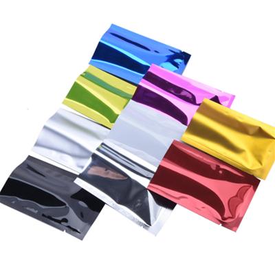 China 10*15 Spot Mouth Compound Bag Gold Aluminum Foil Bag Zip Lock Moisture Proof Flat Bag for sale