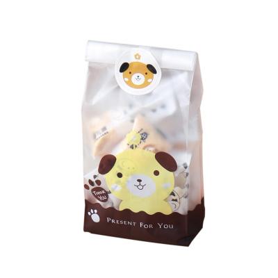 China Wholesale Waterproof And Dustproof Bread Bags Lovely Cookies Pouches Snack Food Packaging Small Plastic Bag for sale