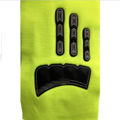 China Washable Custom Logo Gloves Polyester Fabric Patch for sale