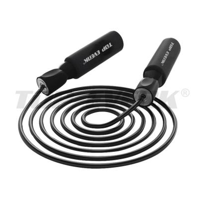 China Speed ​​Jump Forming Sponge High Quality Adjustable Handle Hot Sale Steel Ball Bearing Lightweight Jump Rope for sale