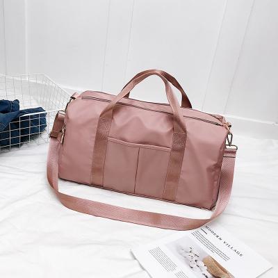 China Eco-Friendly Women Men Training Mat Sport Bag Outdoor Waterproof Yoga Nylon Sports Gym Bags Travel Fitness Handbag for sale