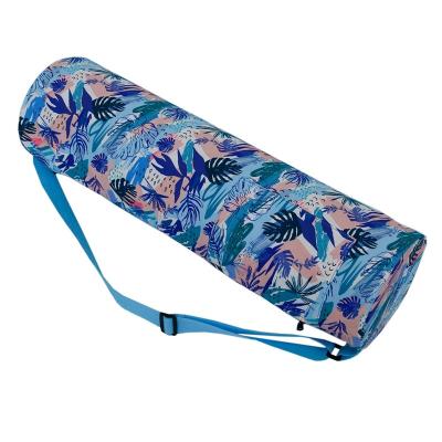 China Canvas All Zipper Sports Canvas Yoga Mat Handbag With Multifunctional Storage Bags for sale