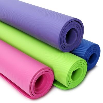 China High density custom logo printed exercise non slip eco-friendly pilates yoga mat for sale