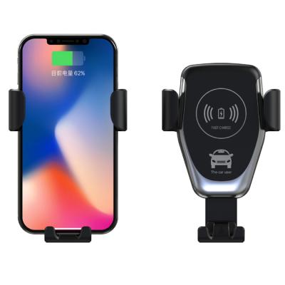 China New Product 10W Fast Wireless Phone Charger Car Mount Holder Fast Wireless Charging Wireless Charger For iPhone For Samsung for sale