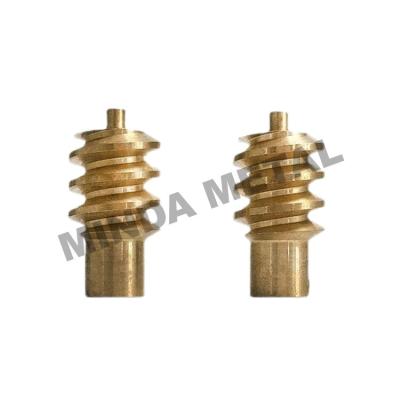 China High Precision Turbine Parts Turning Processing 0.1 KG Brass Parts CNC Lathe Machining for sale