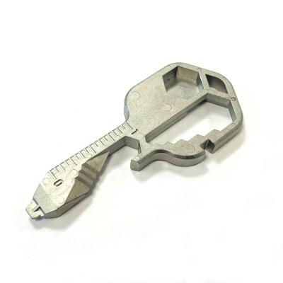 China MIM Injection Molding Mini Outdoor Survival Tool Keychain Custom for sale