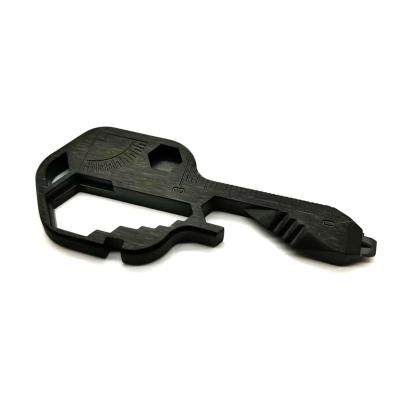 China OEM Draagbare Mini EDC Sleutelhanger Survival Kit Tools Voor Wandelen en Kamperen Te koop