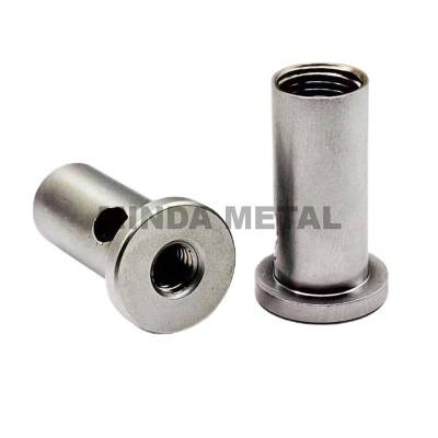 Κίνα Επεξεργασία μικρών εξαρτημάτων Anodizing Precision CNC Turret Sleeve προς πώληση