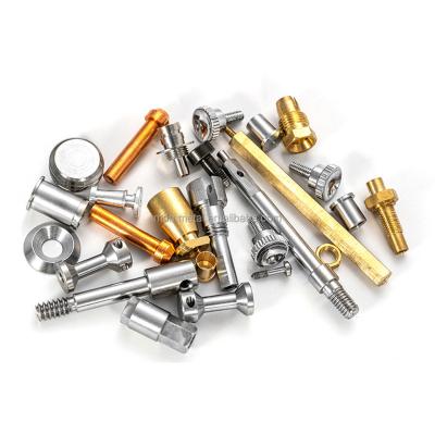 China High Precision Brass CNC Turned Components Milling Lathe Machining Parts for sale