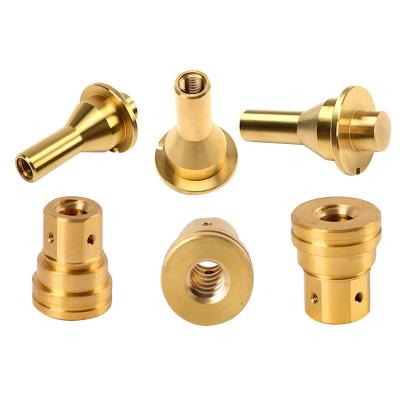 China Custom Brass Aerospace Parts CNC Machining Processing Wiring Terminal for sale