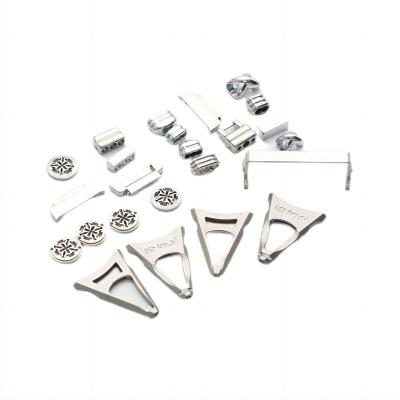 China Low Volume Injection Molding Precision Cnc Parts Machining Stainless Steel Jewelry for sale